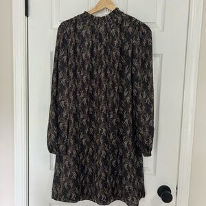 Ann Taylor Dark Floral Dress